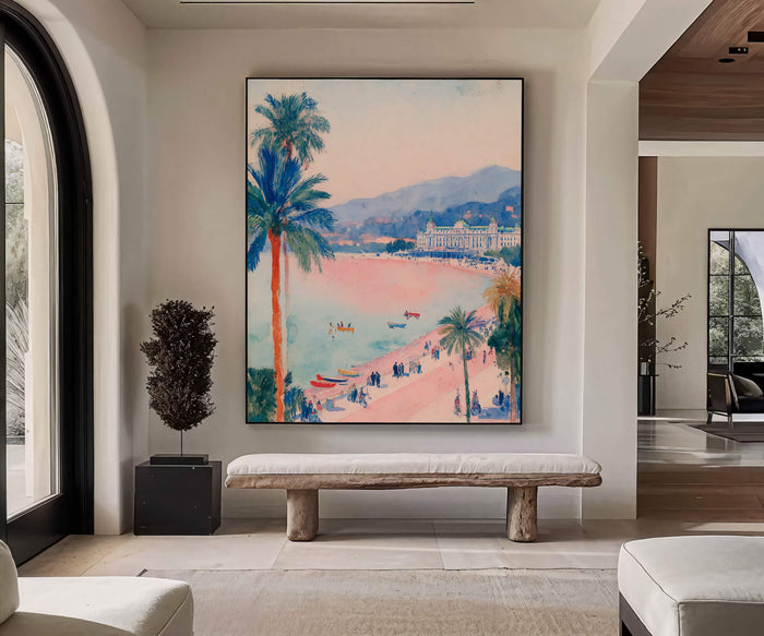 Pastel Riviera Vista | Monaco Coast