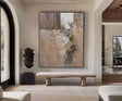Textured Earthy Abstract | Warm Neutrals