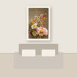 Oil painting of flowers healing