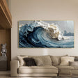 Textured Crashing Wave | Coastal Horizon