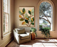 Textured Gilded Foliage | Green Gold
