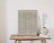 Textured Linear Stripes | Neutral Ivory