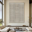 Textured Linear Stripes | Neutral Ivory