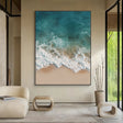 Textured Ocean Tides | Sand Foam