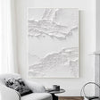 Textured Tonal Layers | Pure White