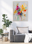 Textured Impasto Blooms | Gilded Hues