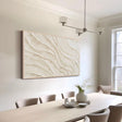 Strukturierte Wellen | Creme Beige