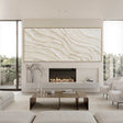 Strukturierte Wellen | Creme Beige