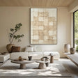 Textured Reticulate Sobriety | Ochre Nuances