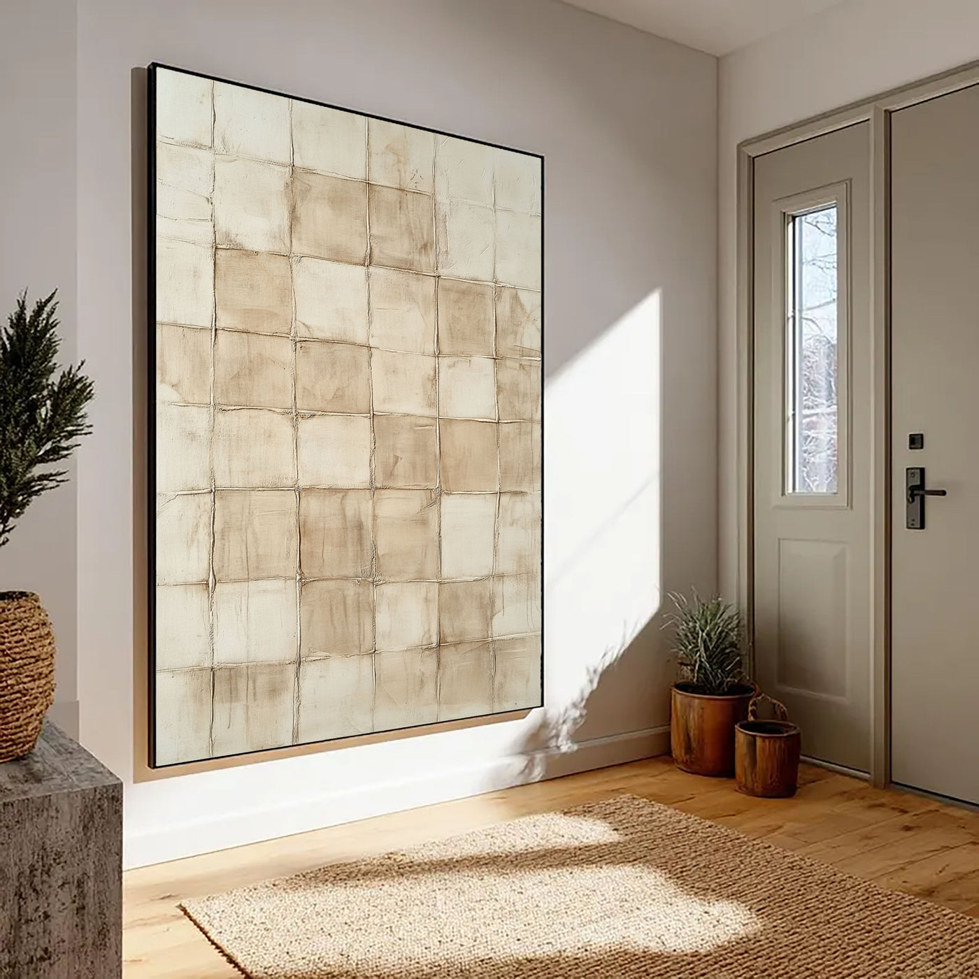 Textured Reticulate Sobriety | Ochre Nuances