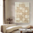 Textured Reticulate Sobriety | Ochre Nuances