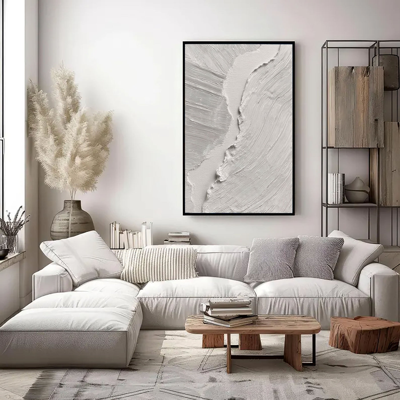 Textured Linear Fractures | Ivory Tones