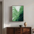 Textured Verdant Undulations | Emerald Swirls