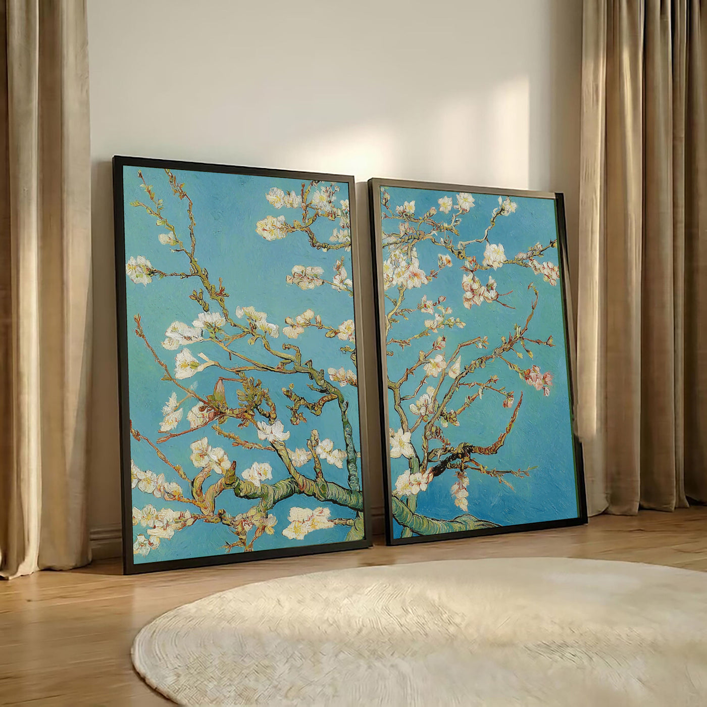 Iconic Floral Blossoms | Almond Blue