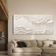 Textured Wavy Layers | Cream White