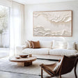 Textured Wavy Layers | Cream White