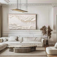 Textured Wavy Layers | Cream White