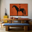 Noctivagant Equestrian Reverie | Russet Silhouette