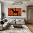 Noctivagant Equestrian Reverie | Russet Silhouette