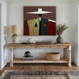 Plumed Sartorial Whimsy | Umber Contemplation