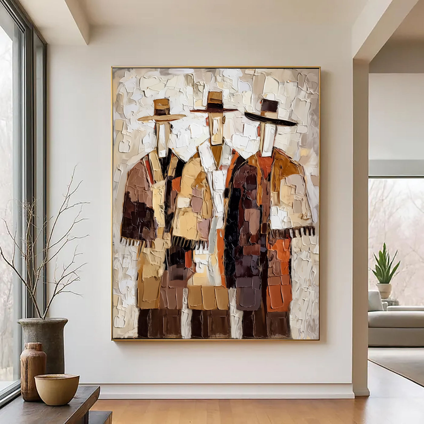 Textured Western Trio | Earthy Hues