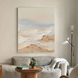 Textured Dune Layers | Beige White