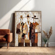 Textured Western Trio | Earthy Hues