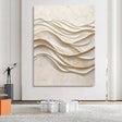Laminar Ivory Undulation | Ethereal Drift