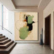 Textured Fluid Shapes | Green Black