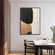 Textured Minimalist Serenity | Noir Ocre