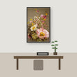 Oil painting of flowers healing