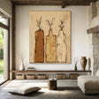 Textured Vase Trio | Warm Neutrals