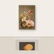 Oil painting of flowers healing