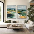 Abstract Landscape Horizon | Earth Tones