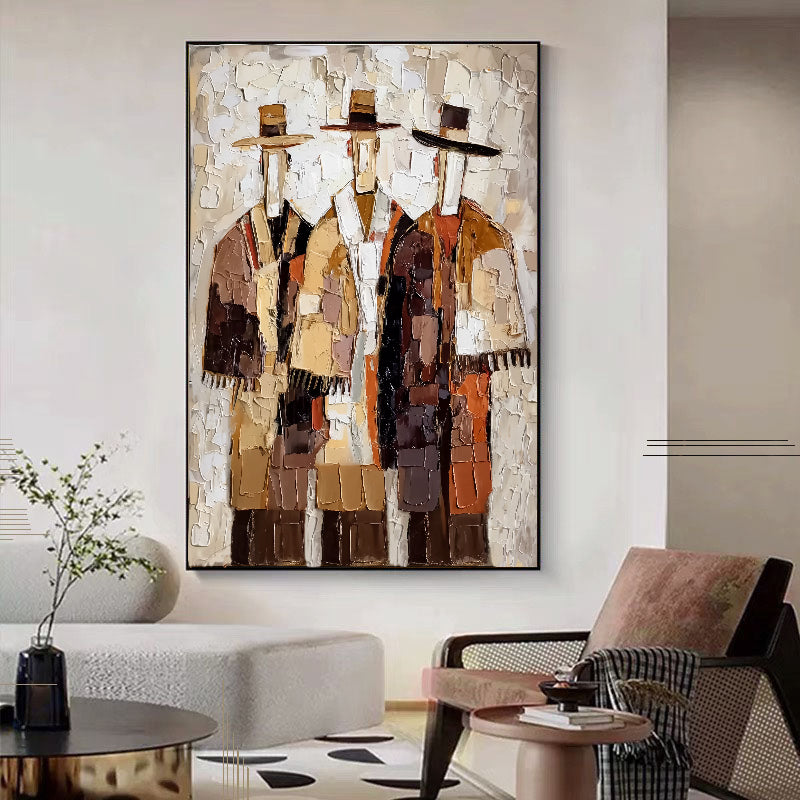 Textured Western Trio | Earthy Hues
