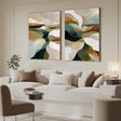 Organic Abstract Forms | Earth Tones