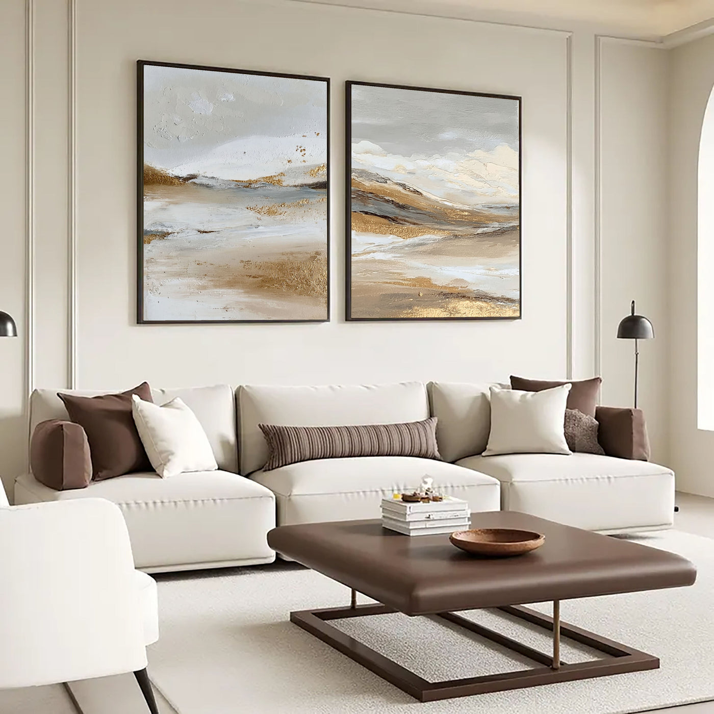 Textured Landscape Elegance | Golden Earth