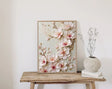 Textured Cherry Blossoms | Blush Cream