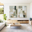 Modern Abstract Geometry | Sage Tones