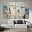 Textured Abstract Serenity | Blue Tones