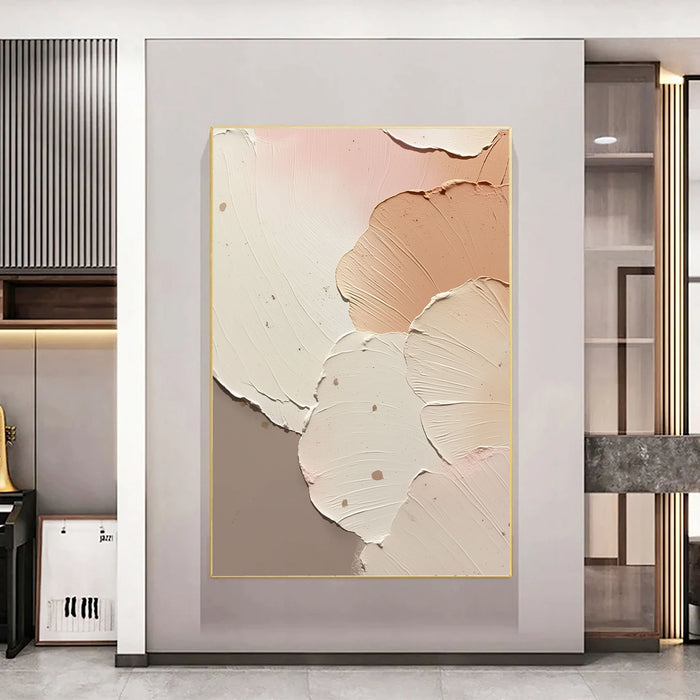 Textured Soft Petals | Blush Beige