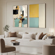Textured Abstract Geometry | Bold Hues