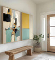 Textured Abstract Geometry | Bold Hues