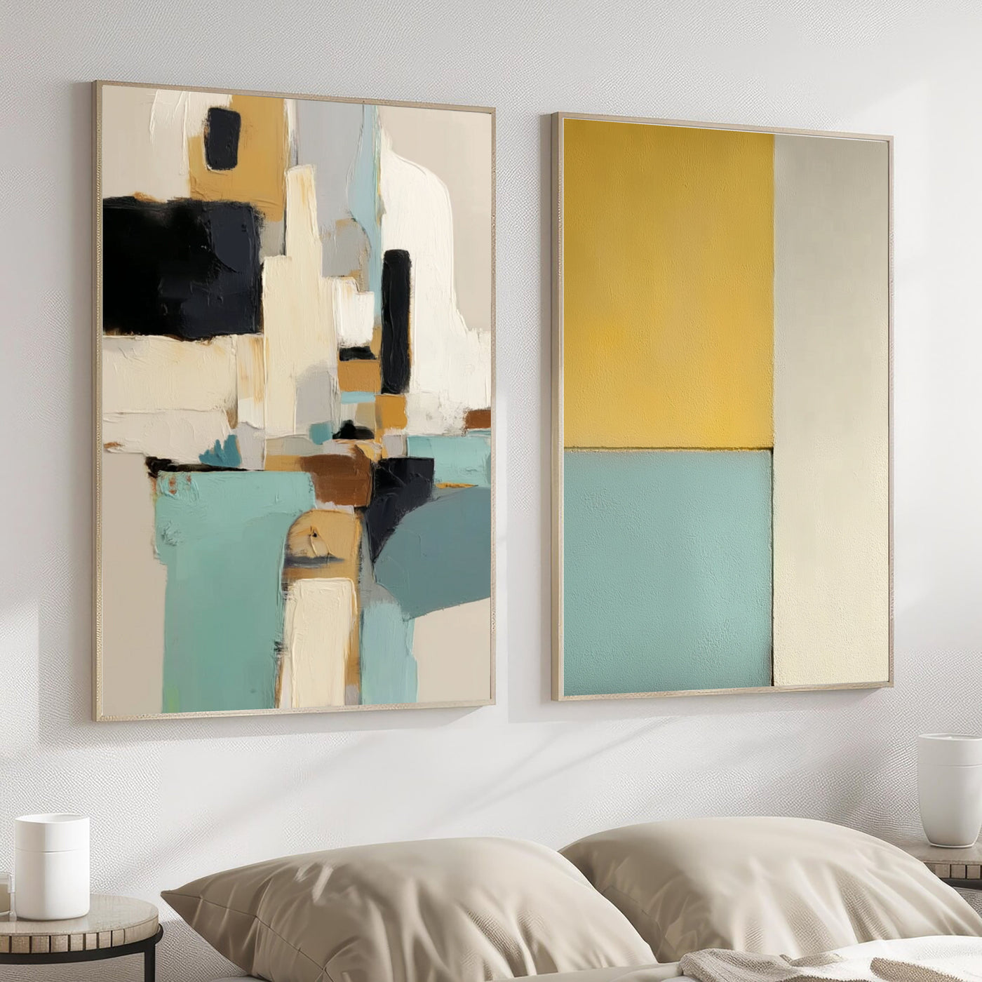 Textured Abstract Geometry | Bold Hues