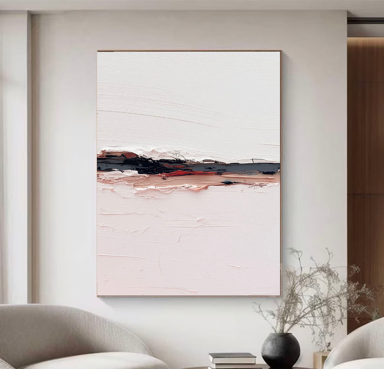 Strukturierter Minimal-Horizont | Schwarzes Rouge