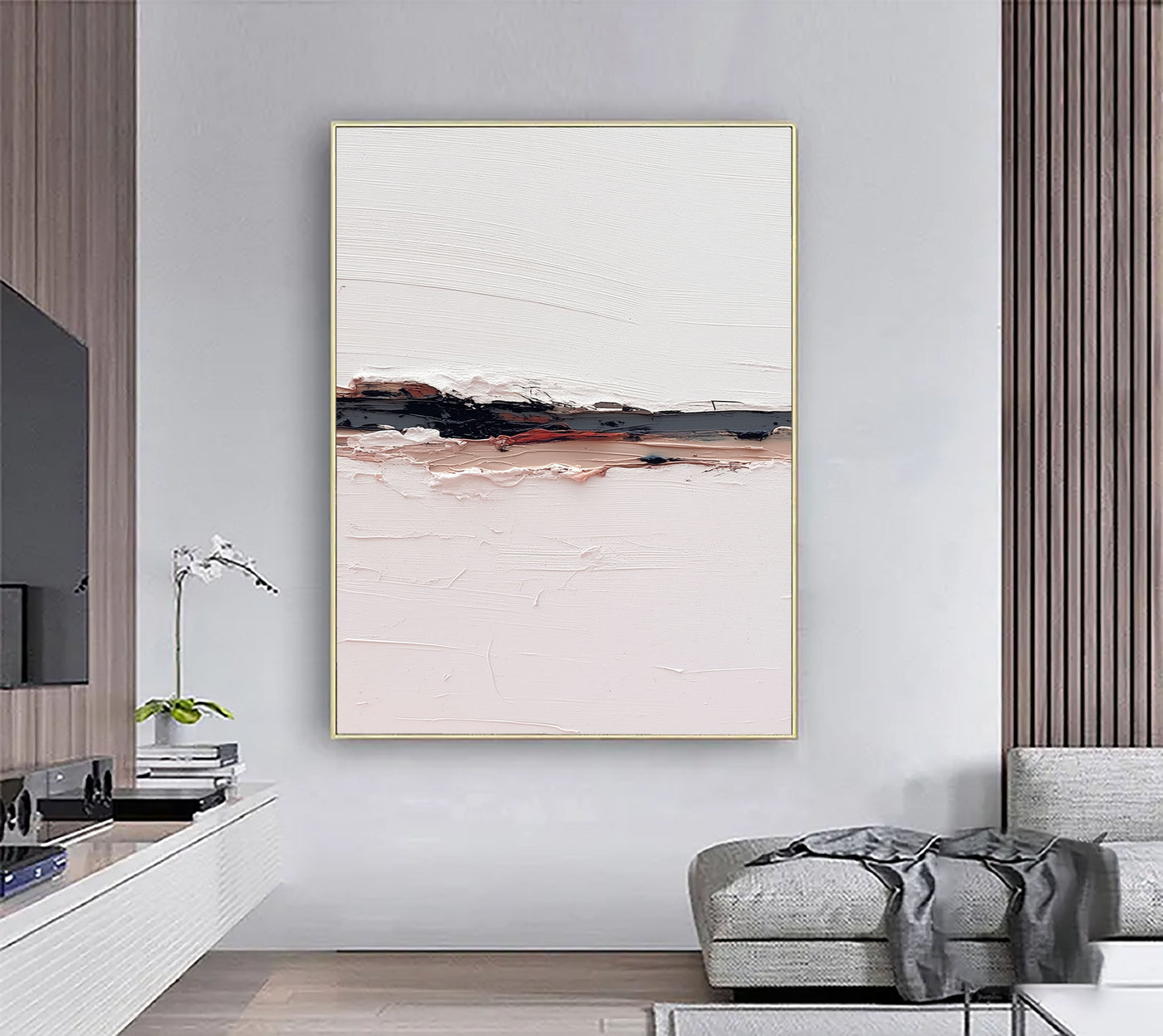 Strukturierter Minimal-Horizont | Schwarzes Rouge