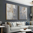 Textured Metallic Fusion | Grey Tones