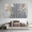 Textured Metallic Fusion | Grey Tones