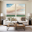 Serene Pastel Horizon | Sky View