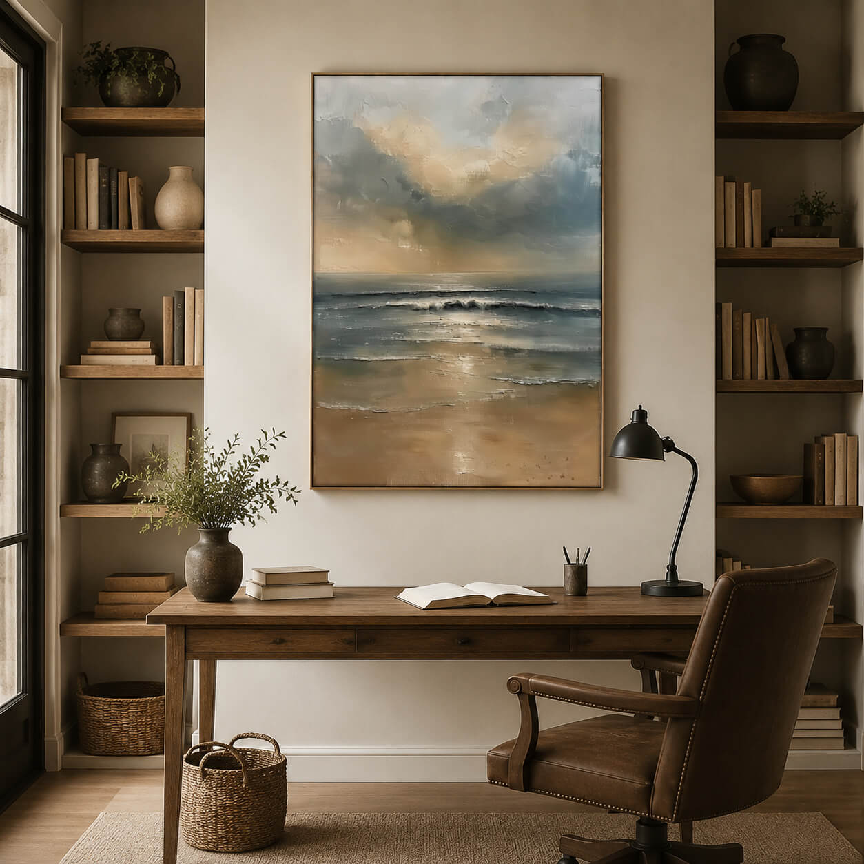 Impressionist Art | Soft Shore Dusk